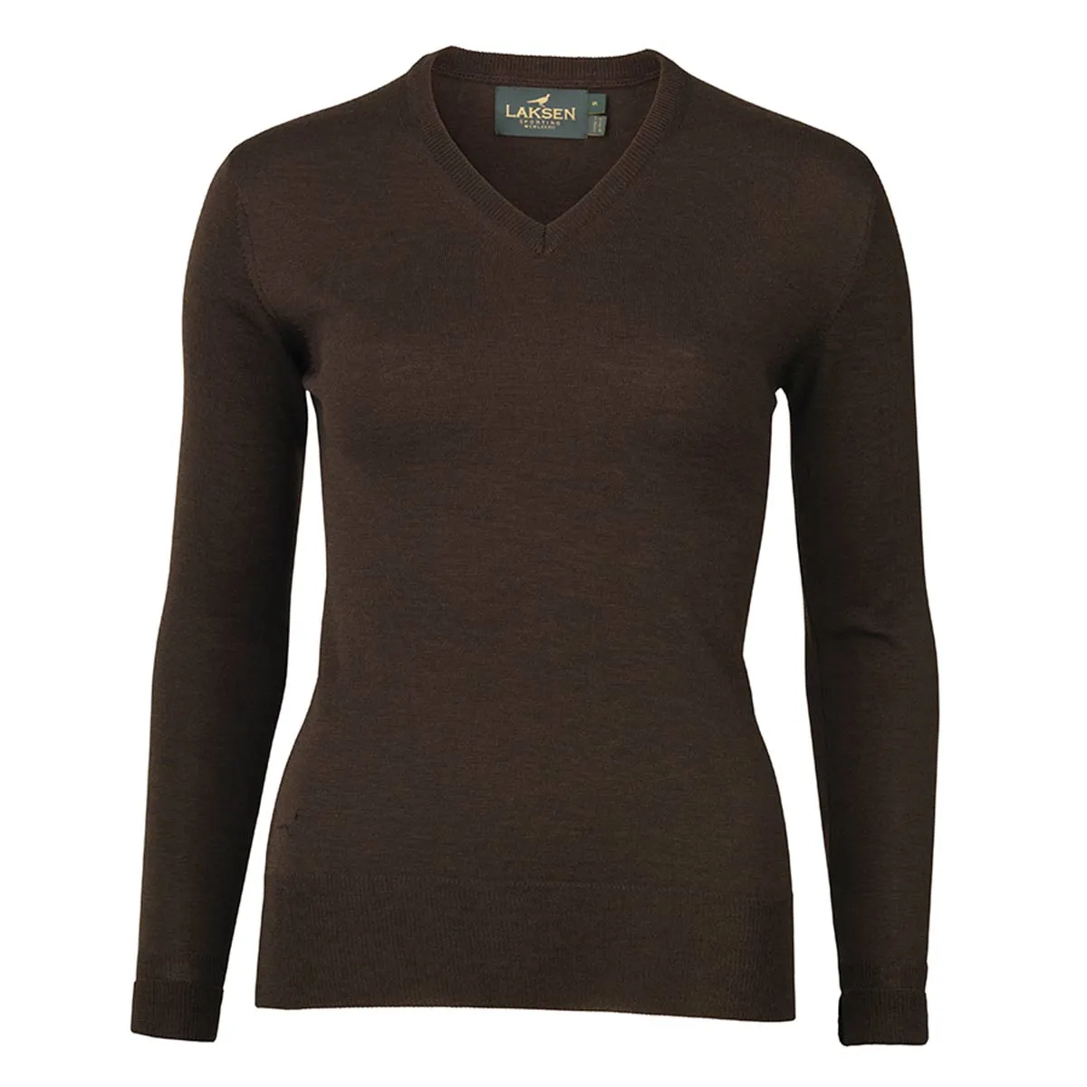 Laksen Carnaby Ladies Merino Wool V-Neck