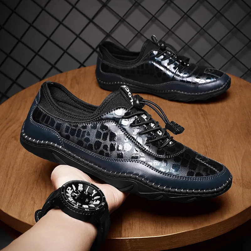 Men's Casual Comfort Low Top Driving Casual Shoes