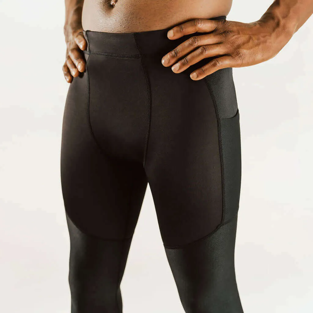 Men's KS1 Vent | 7/8 Knee Support Compression Pants