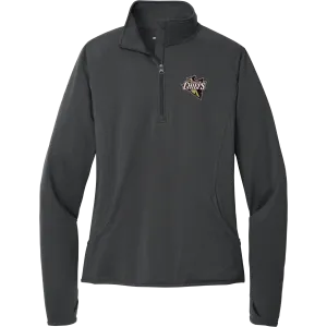 Mercer Chiefs Ladies Sport-Wick Stretch 1/4-Zip Pullover