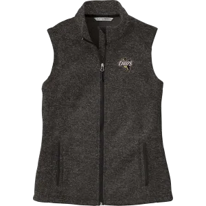 Mercer Chiefs Ladies Sweater Fleece Vest