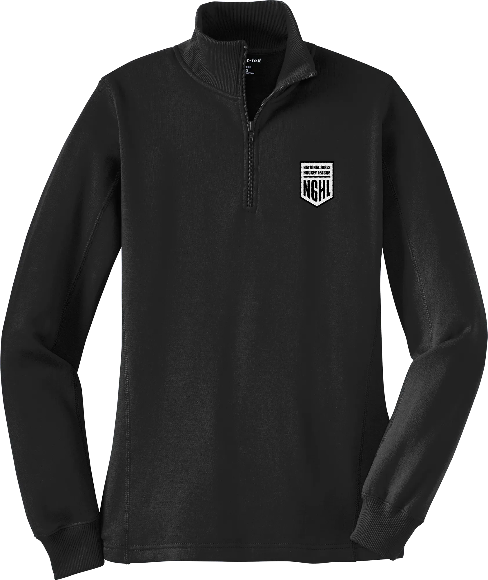 NGHL Ladies 1/4-Zip Sweatshirt