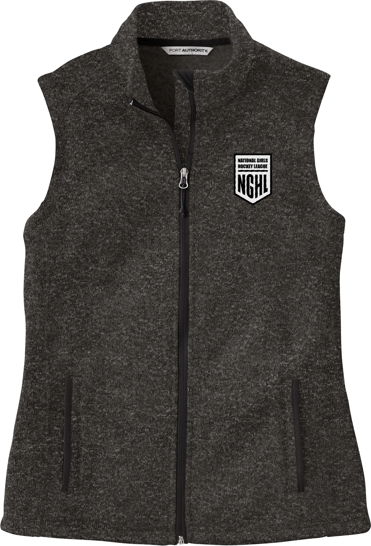 NGHL Ladies Sweater Fleece Vest