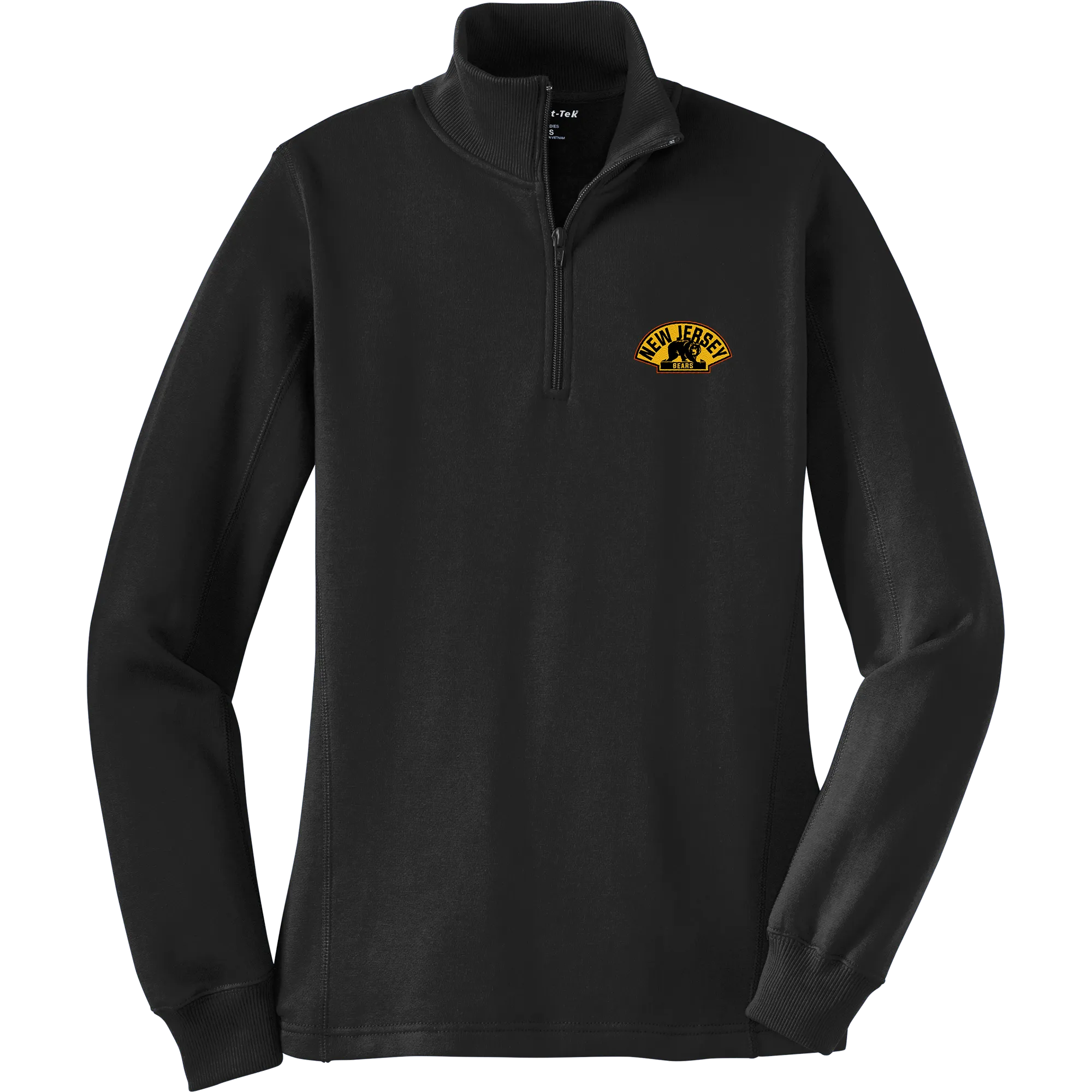 NJ Bears Ladies 1/4-Zip Sweatshirt