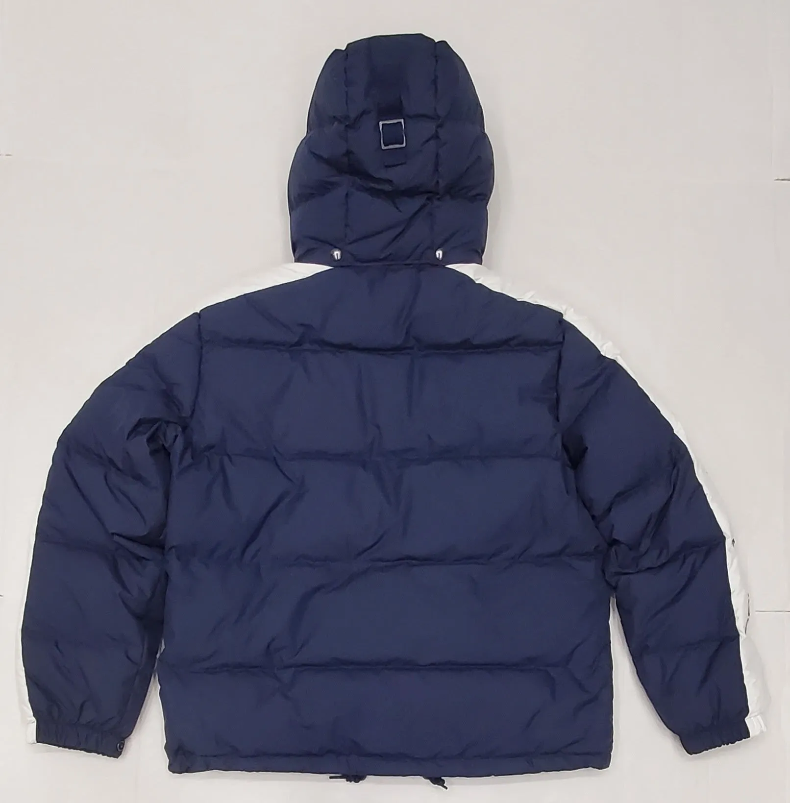 Nwt Polo Ralph Lauren Navy/White Spellout  Big Pony Down Jacket