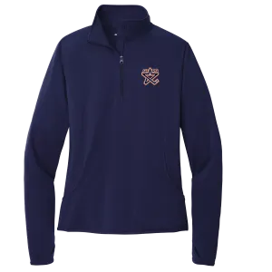 NY Stars Ladies Sport-Wick Stretch 1/4-Zip Pullover