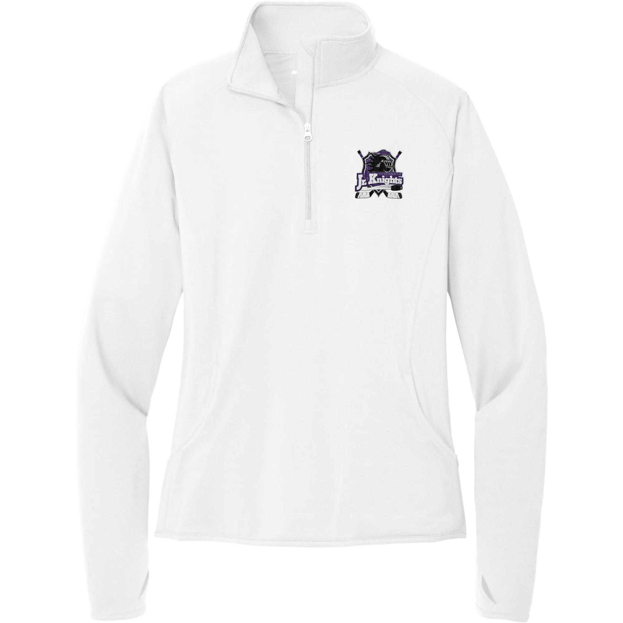 Old Bridge Jr. Knights Ladies Sport-Wick Stretch 1/4-Zip Pullover