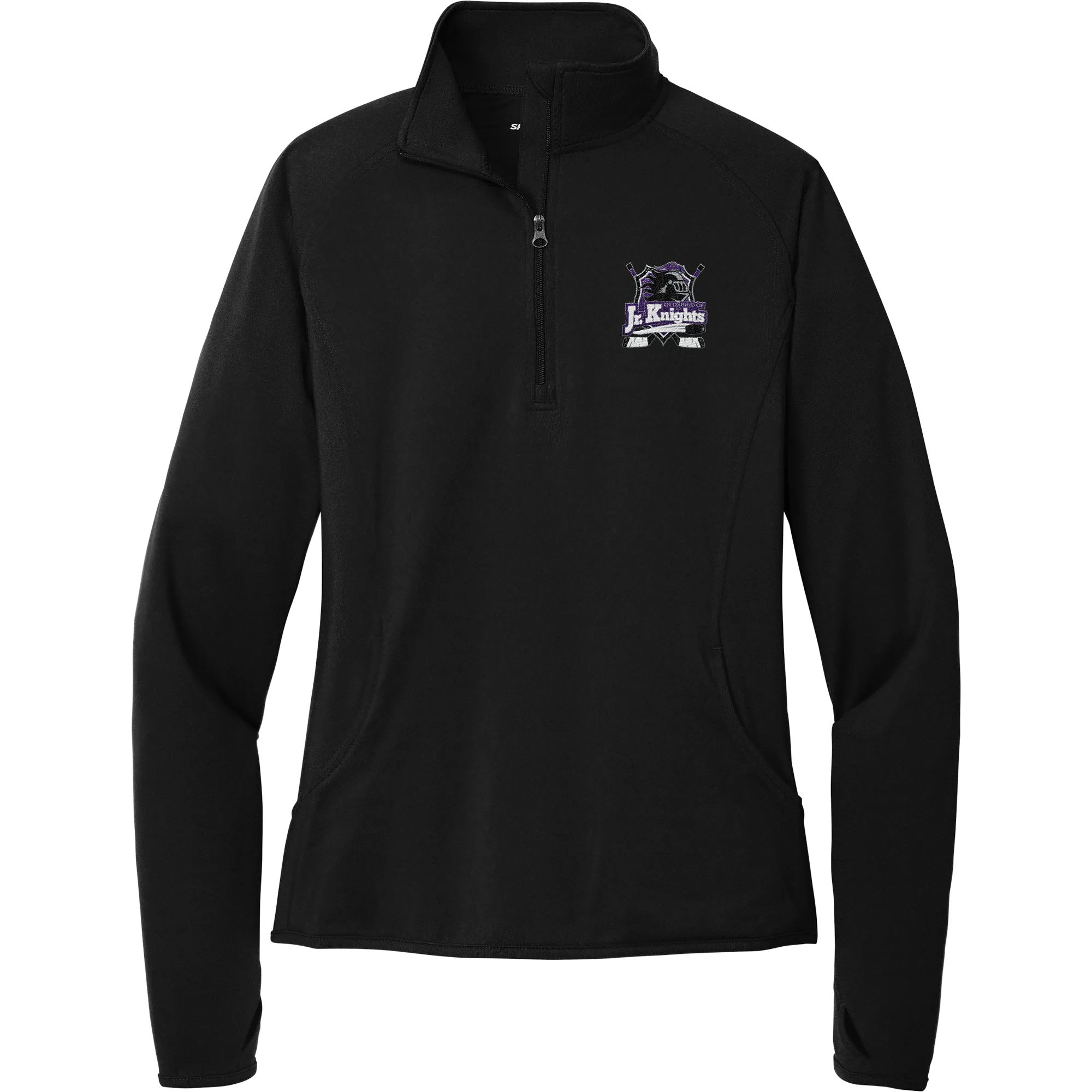 Old Bridge Jr. Knights Ladies Sport-Wick Stretch 1/4-Zip Pullover