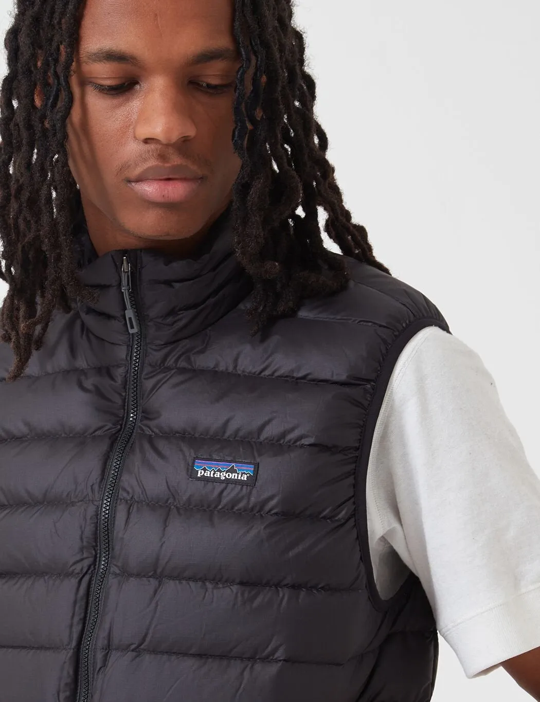 Patagonia Down Sweater Vest - Black