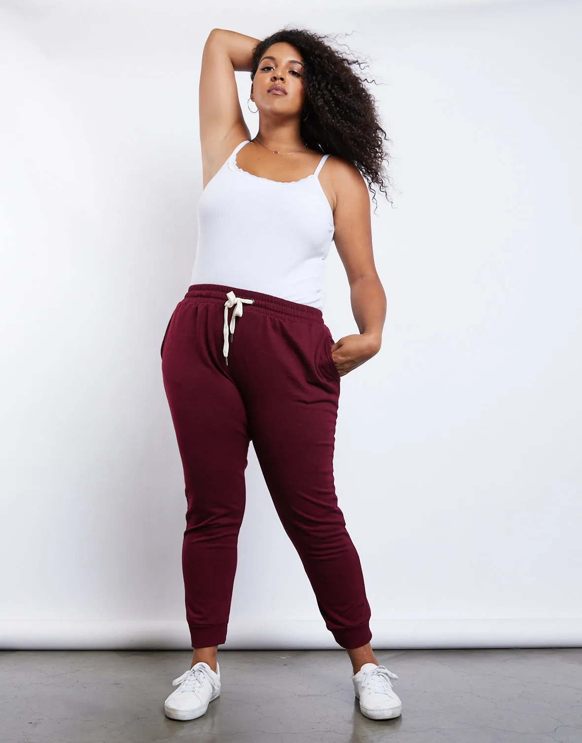 Plus Size Easy Does It Joggers