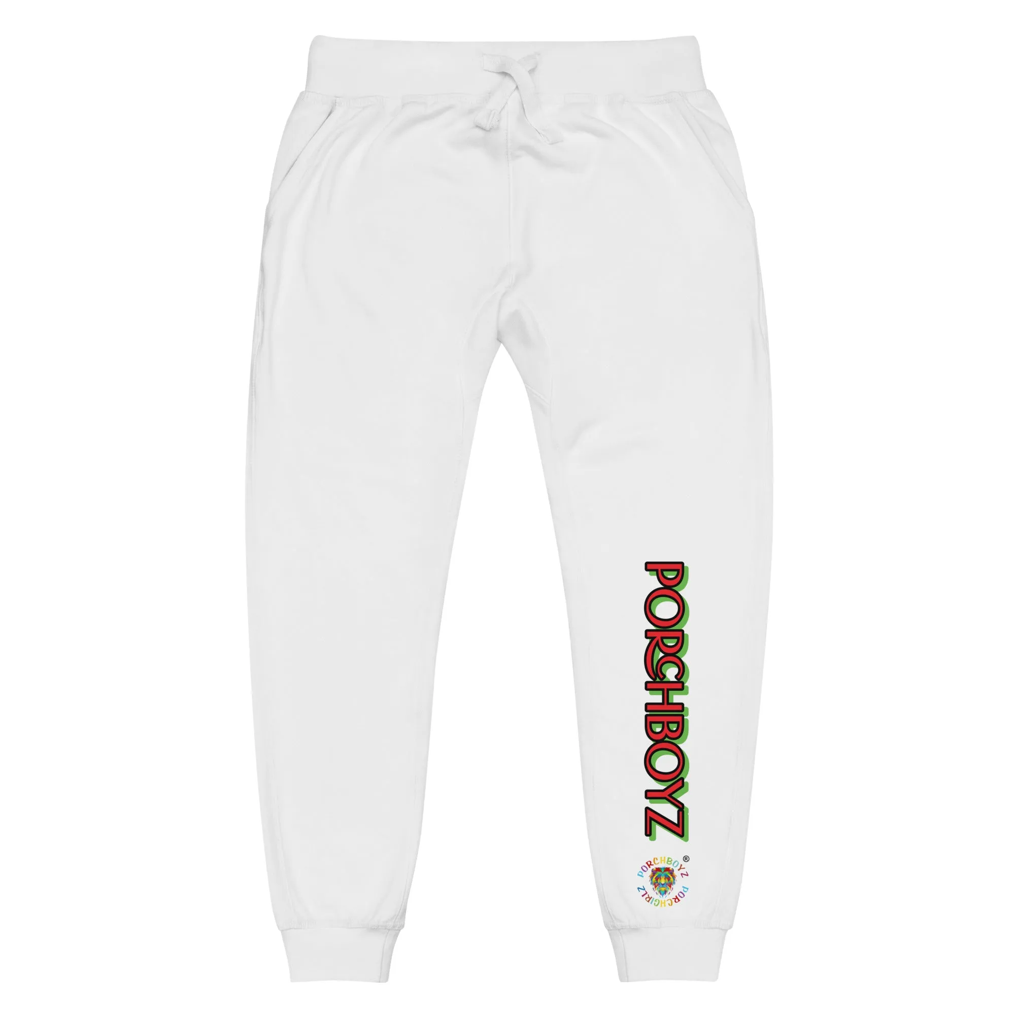 Porchboyz Porchgirlz "PORCHBOYZ" Trademark Unisex fleece sweatpants