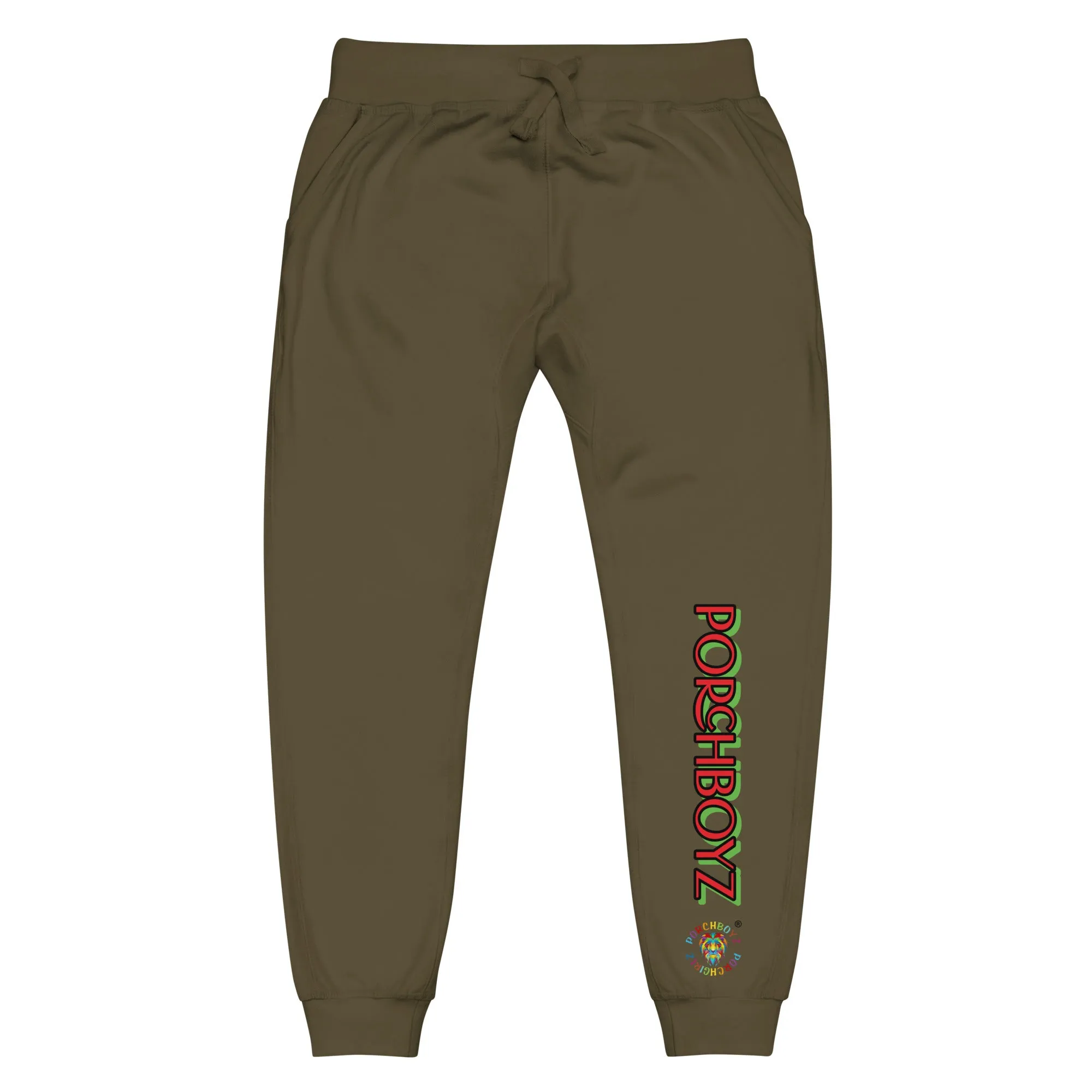 Porchboyz Porchgirlz "PORCHBOYZ" Trademark Unisex fleece sweatpants