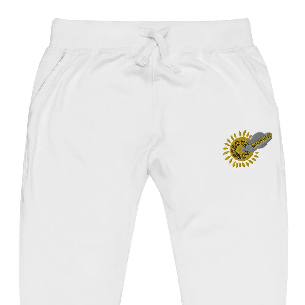 PORCHBOYZ PORCHGIRLZ (WAKE&BAKE) COLLECTION Unisex fleece sweatpants