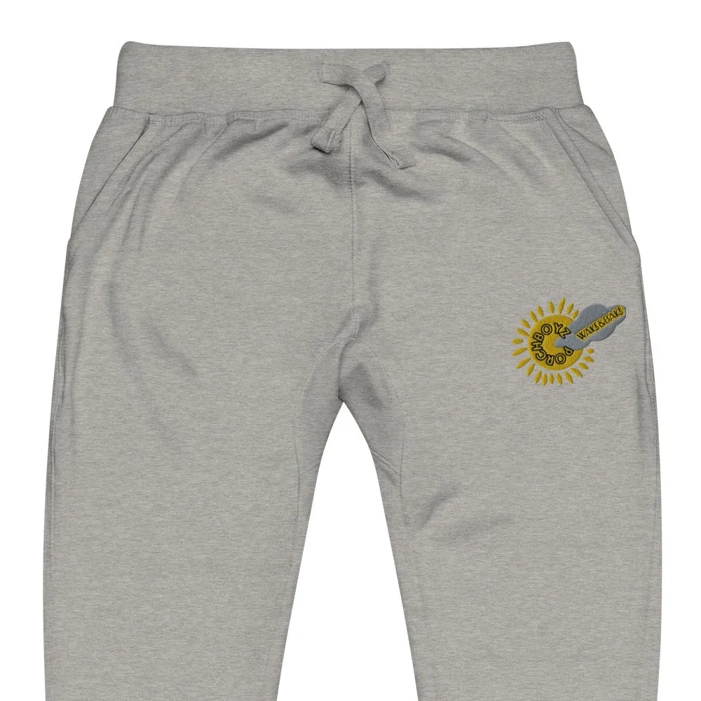 PORCHBOYZ PORCHGIRLZ (WAKE&BAKE) COLLECTION Unisex fleece sweatpants