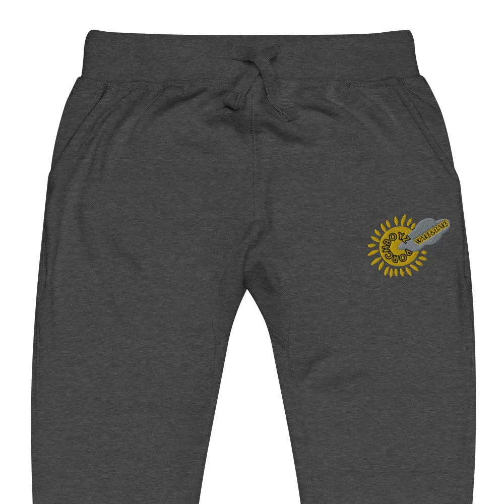 PORCHBOYZ PORCHGIRLZ (WAKE&BAKE) COLLECTION Unisex fleece sweatpants