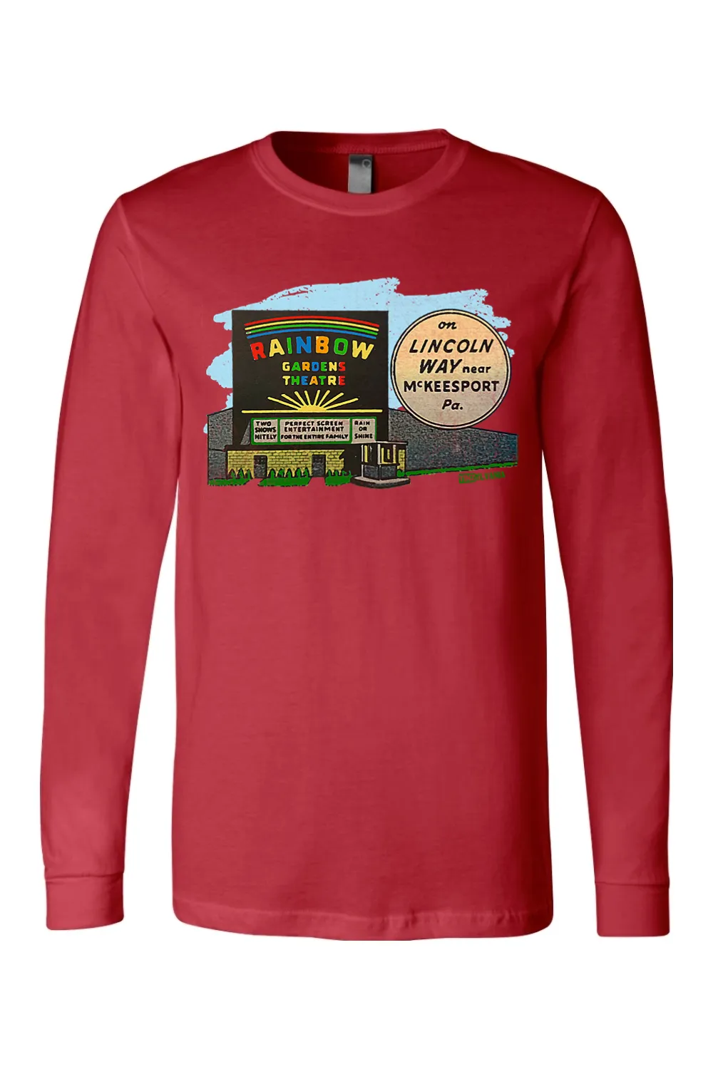 Rainbow Gardens - McKeesport, PA - Long Sleeve Tee