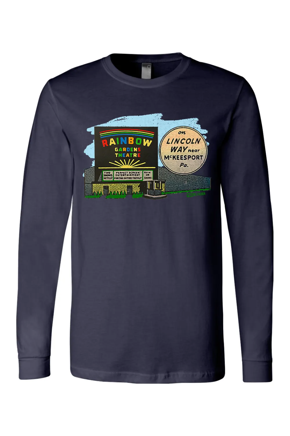 Rainbow Gardens - McKeesport, PA - Long Sleeve Tee