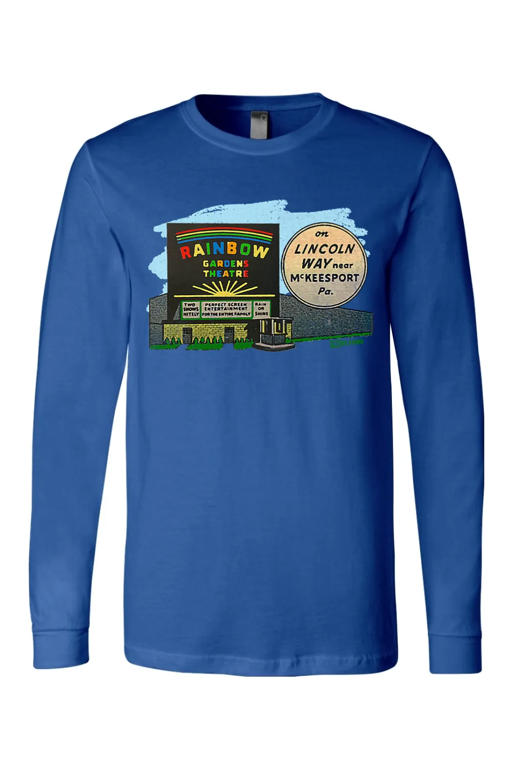 Rainbow Gardens - McKeesport, PA - Long Sleeve Tee