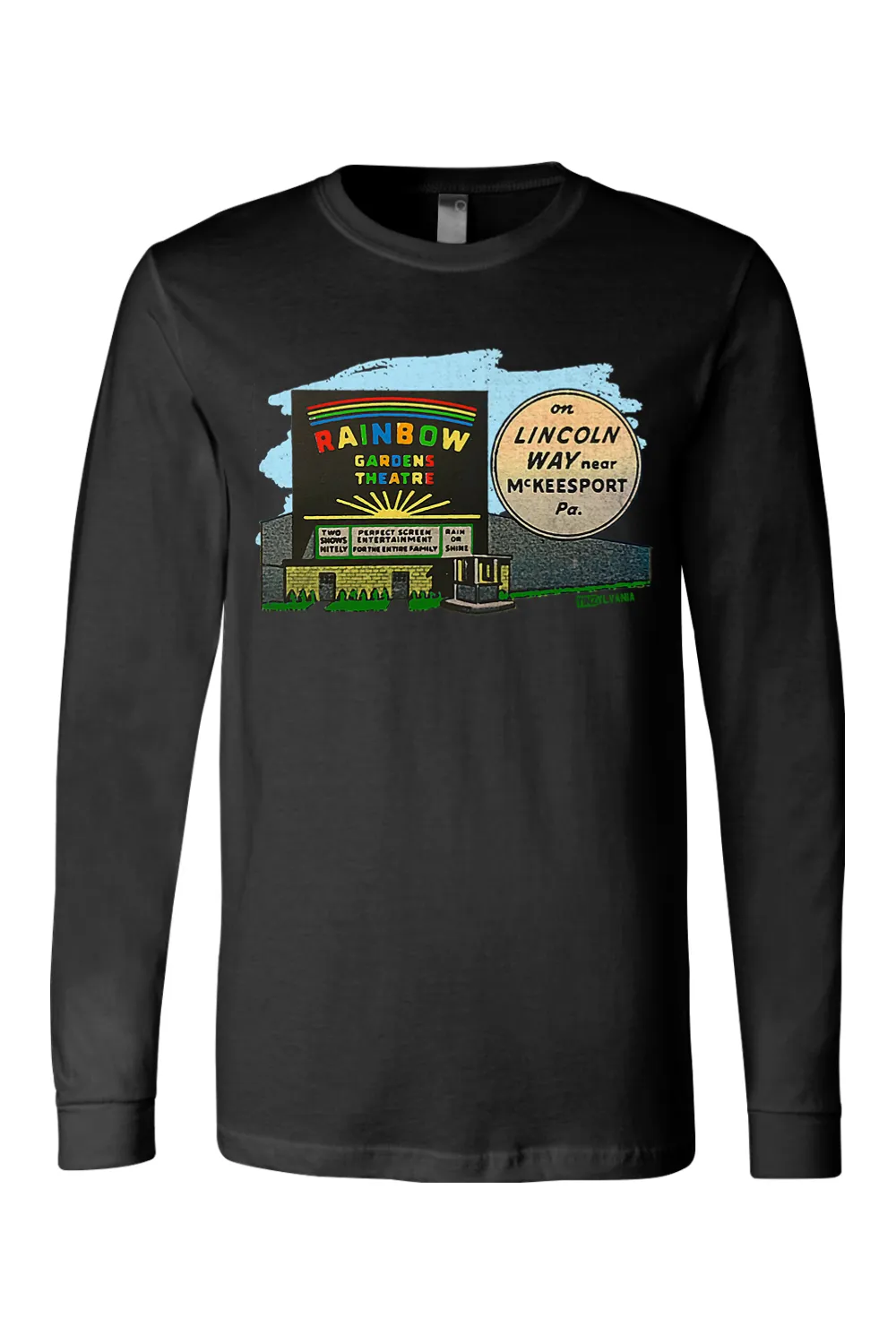 Rainbow Gardens - McKeesport, PA - Long Sleeve Tee