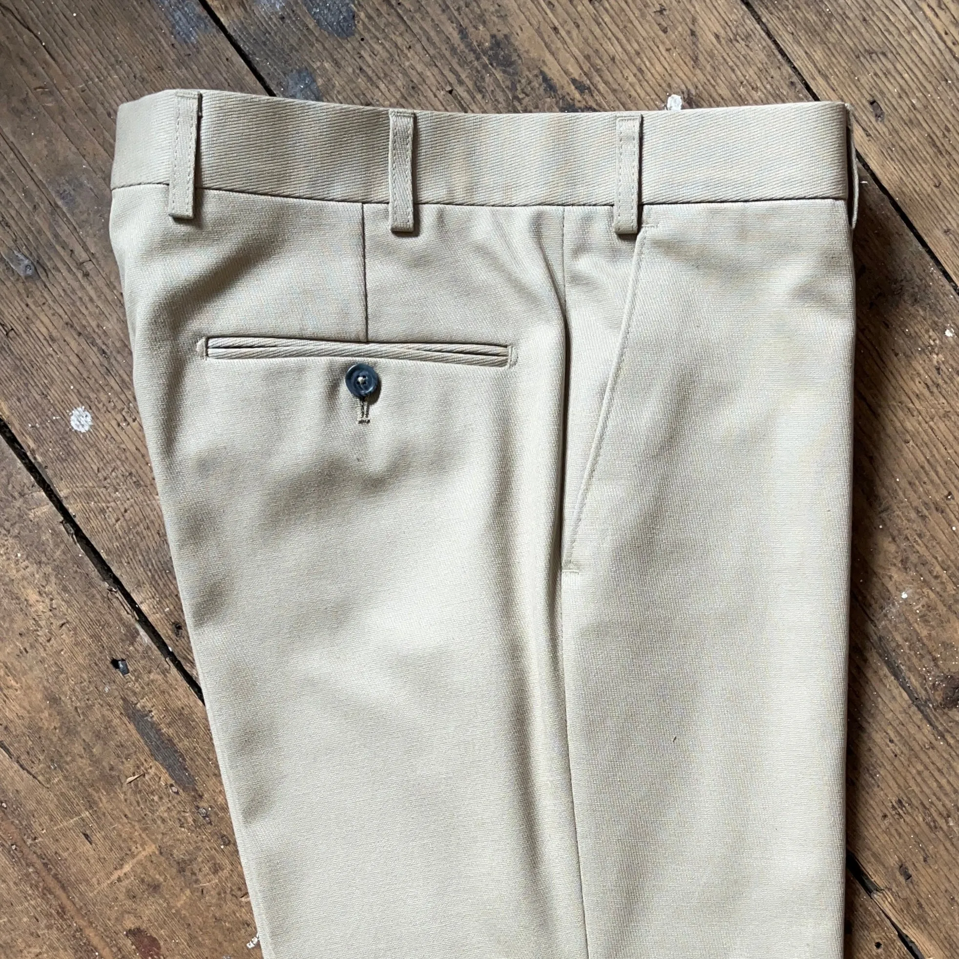 Regent Heritage - 'Rex' Trouser - Beige Cavalry Twill