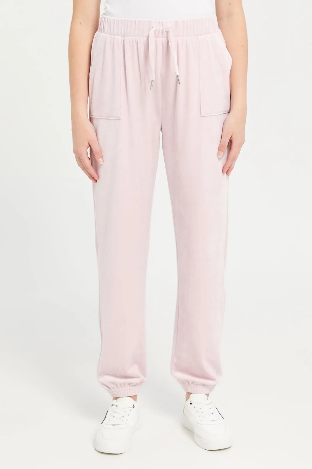 Senior Girls Pink Active Pants