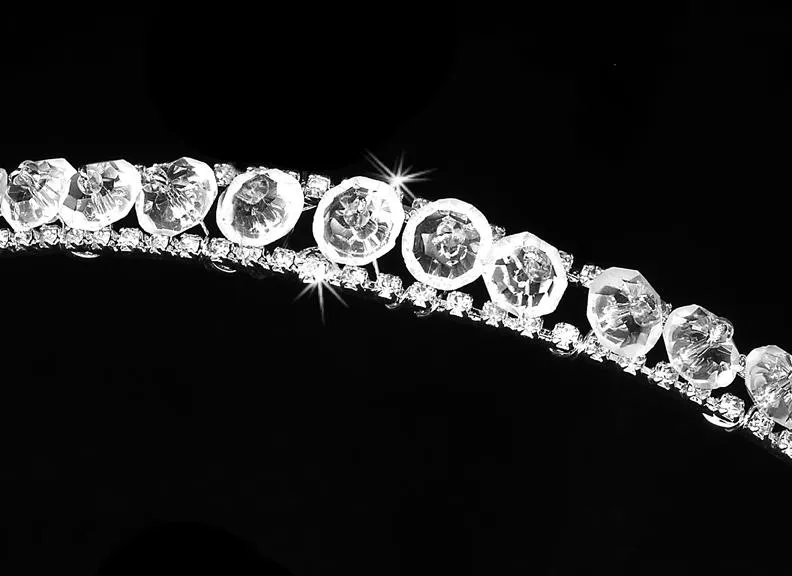 Simple Bling Crystal Bridal Headband