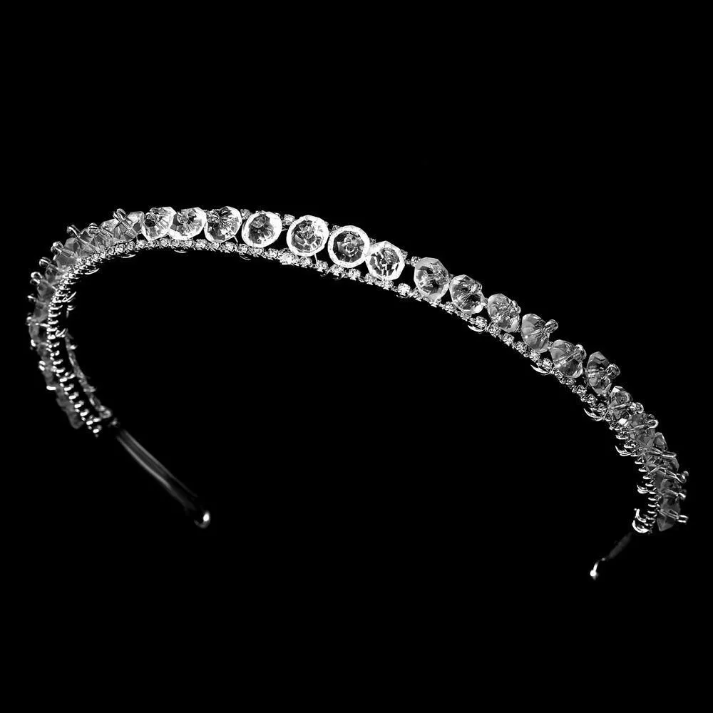 Simple Bling Crystal Bridal Headband