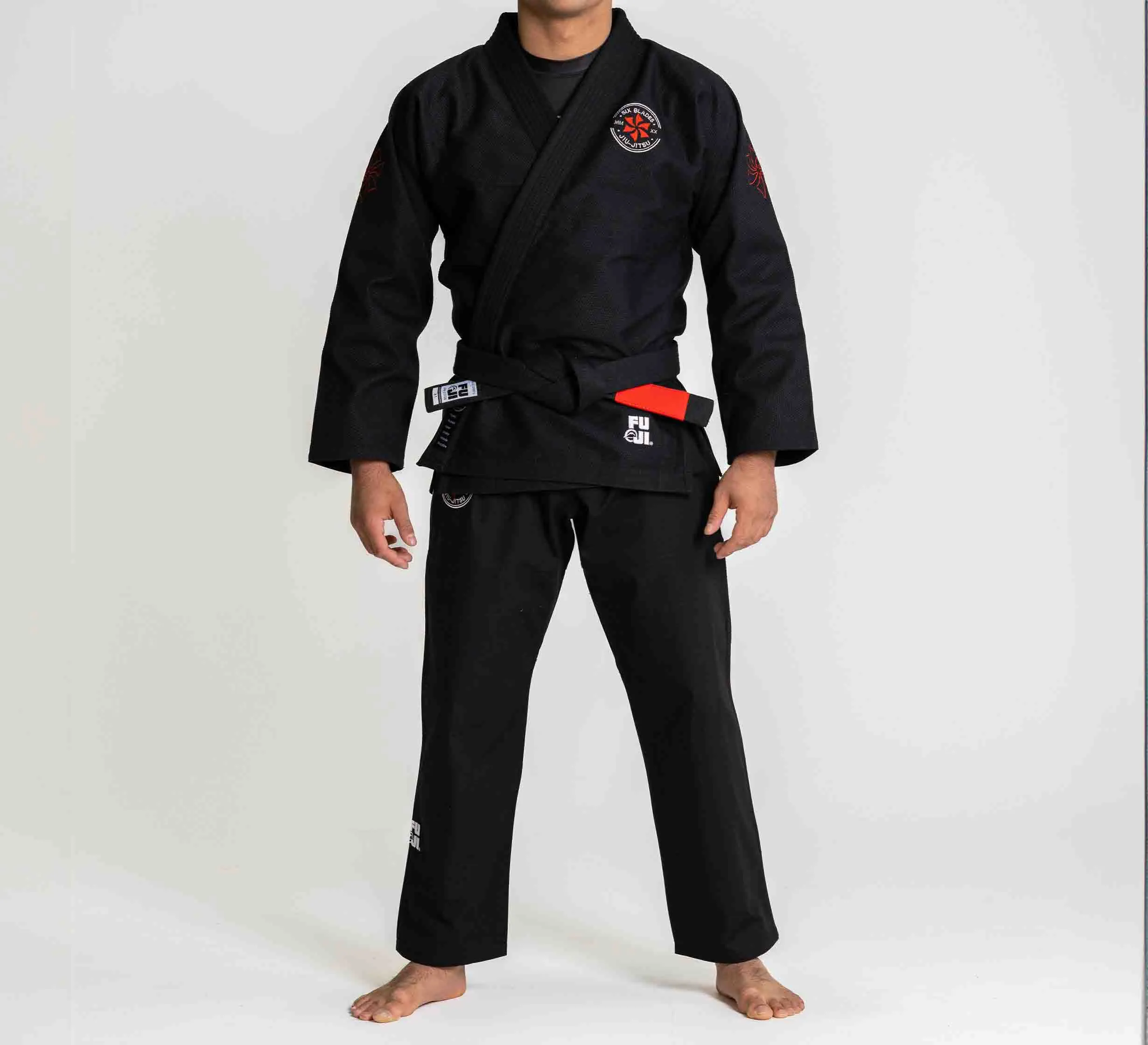 Six Blades Official Sekai BJJ Gi Black