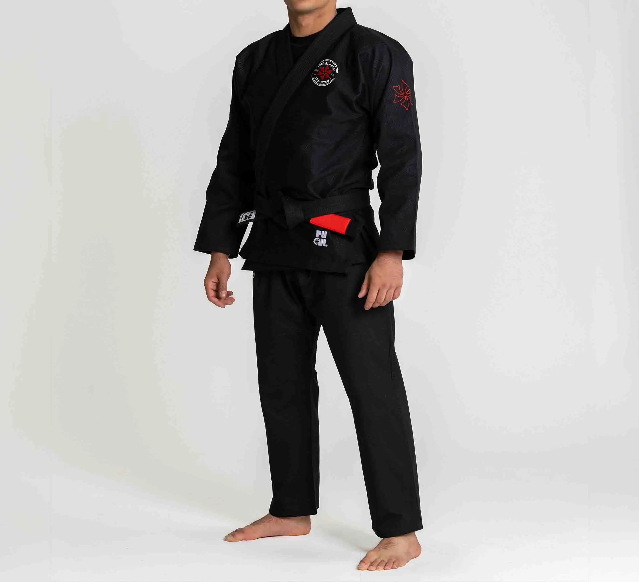 Six Blades Official Sekai BJJ Gi Black