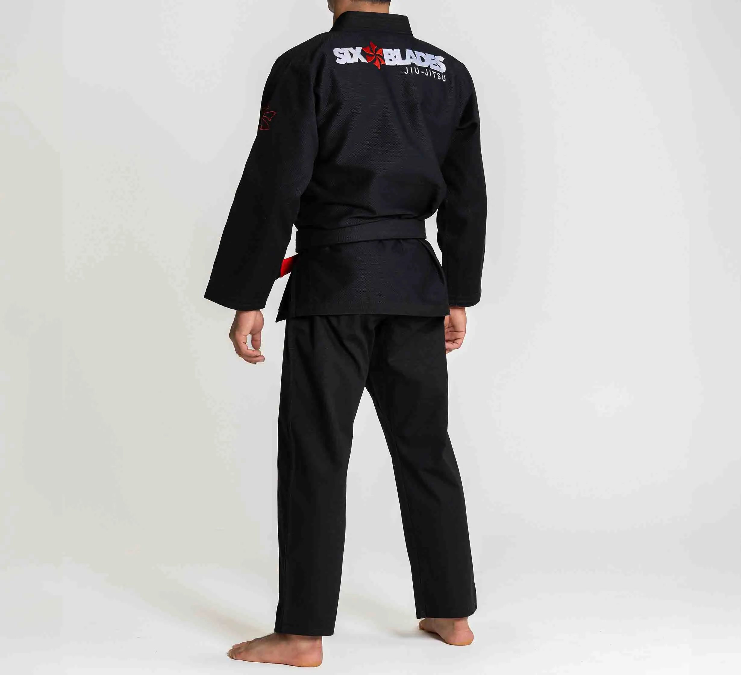 Six Blades Official Sekai BJJ Gi Black