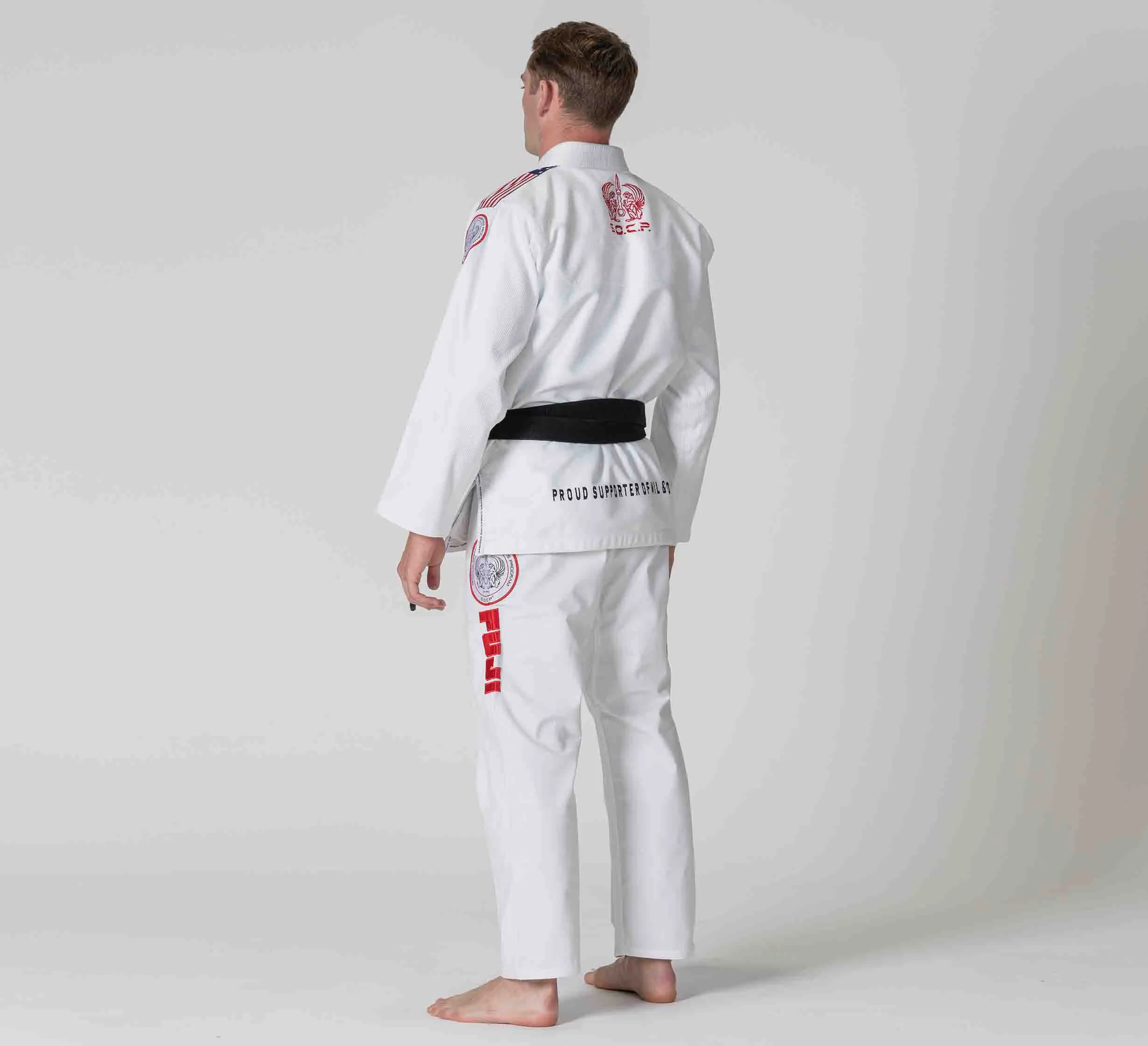 S.O.C.P. Sekai BJJ Gi White