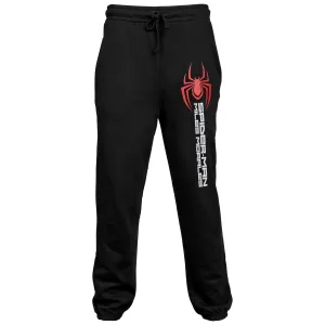 Spider-Man Miles Morales Symbol and Text Joggers