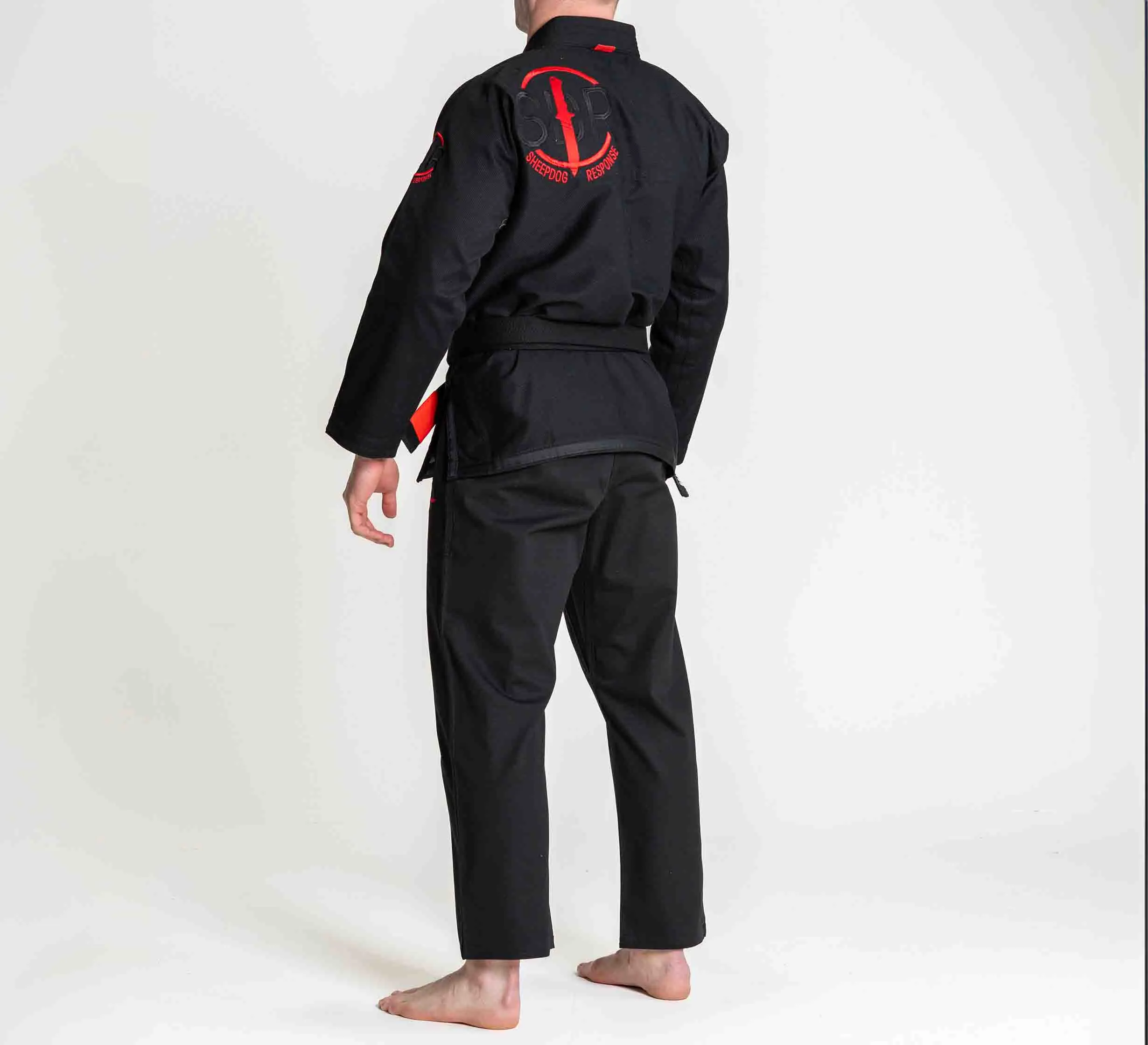 Suparaito BJJ Gi Sheepdog Response Edition Black