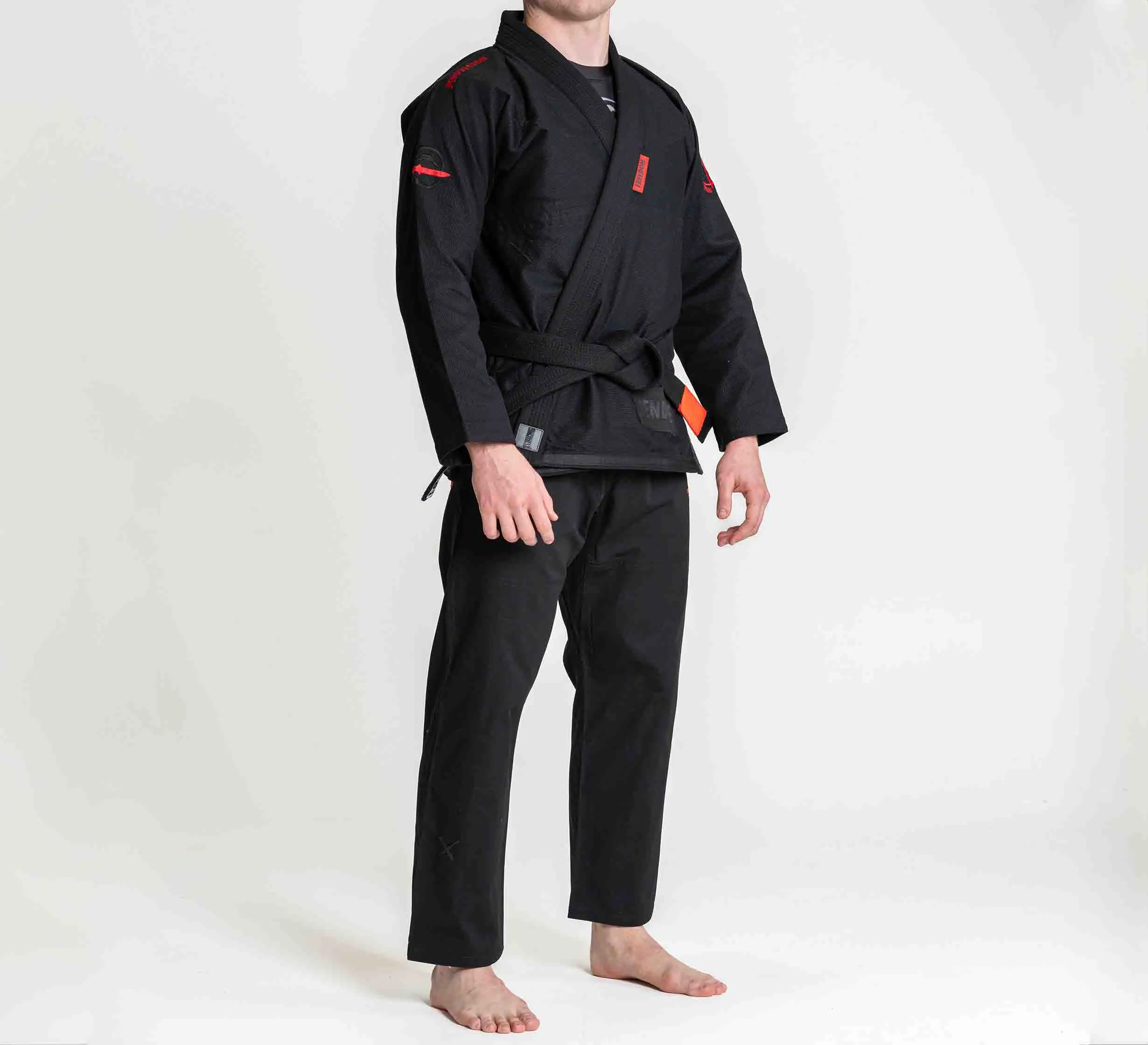 Suparaito BJJ Gi Sheepdog Response Edition Black