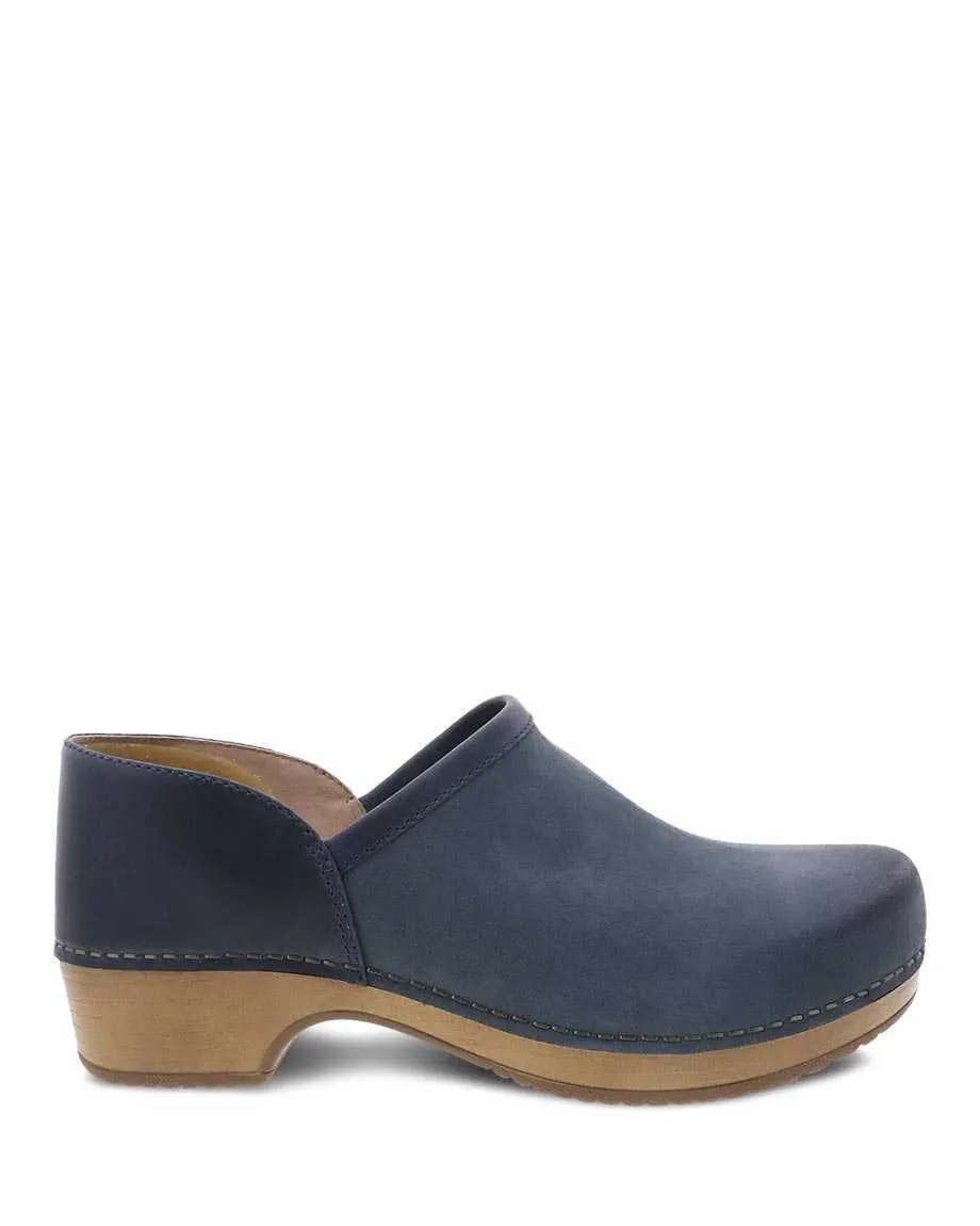 Women's Dansko Brenna Color: Navy Burnished Suede