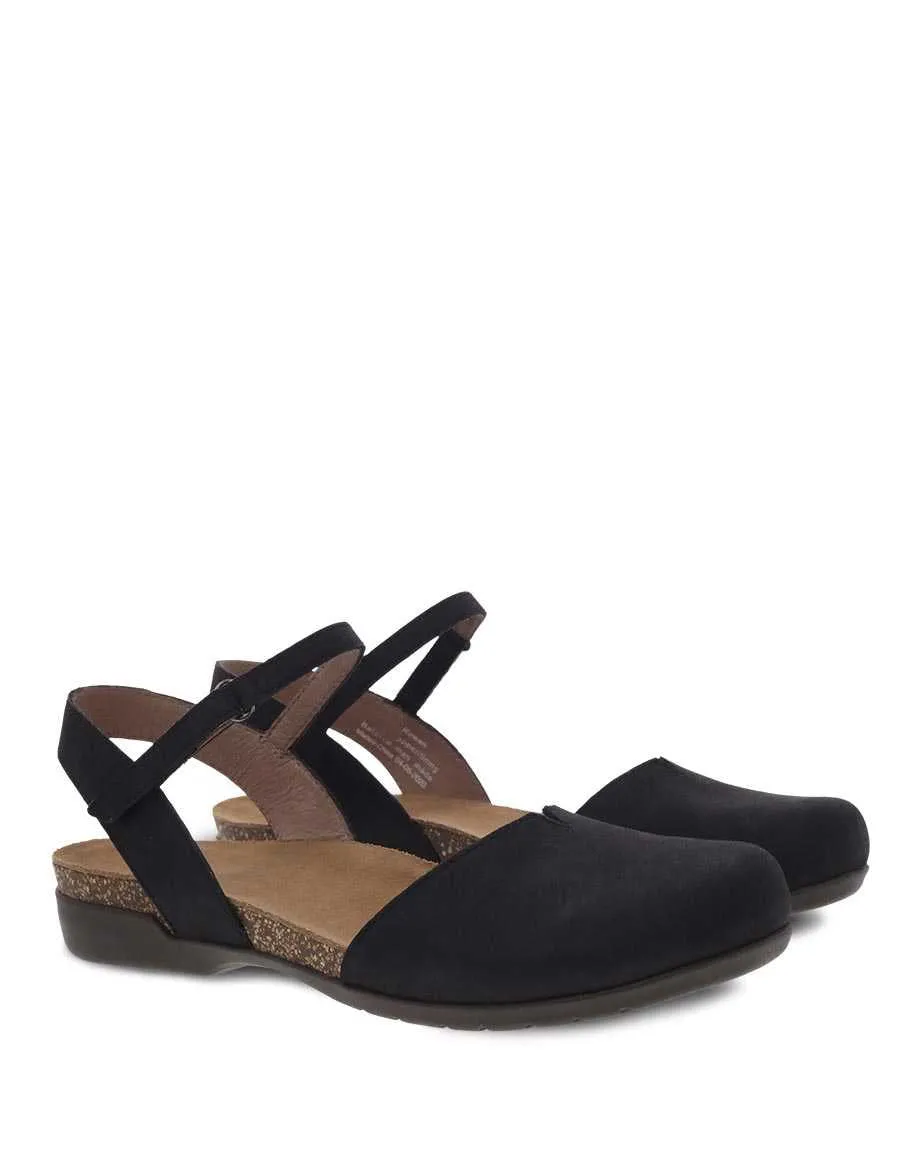 Women's Dansko Rowan Color: Black Nubuck