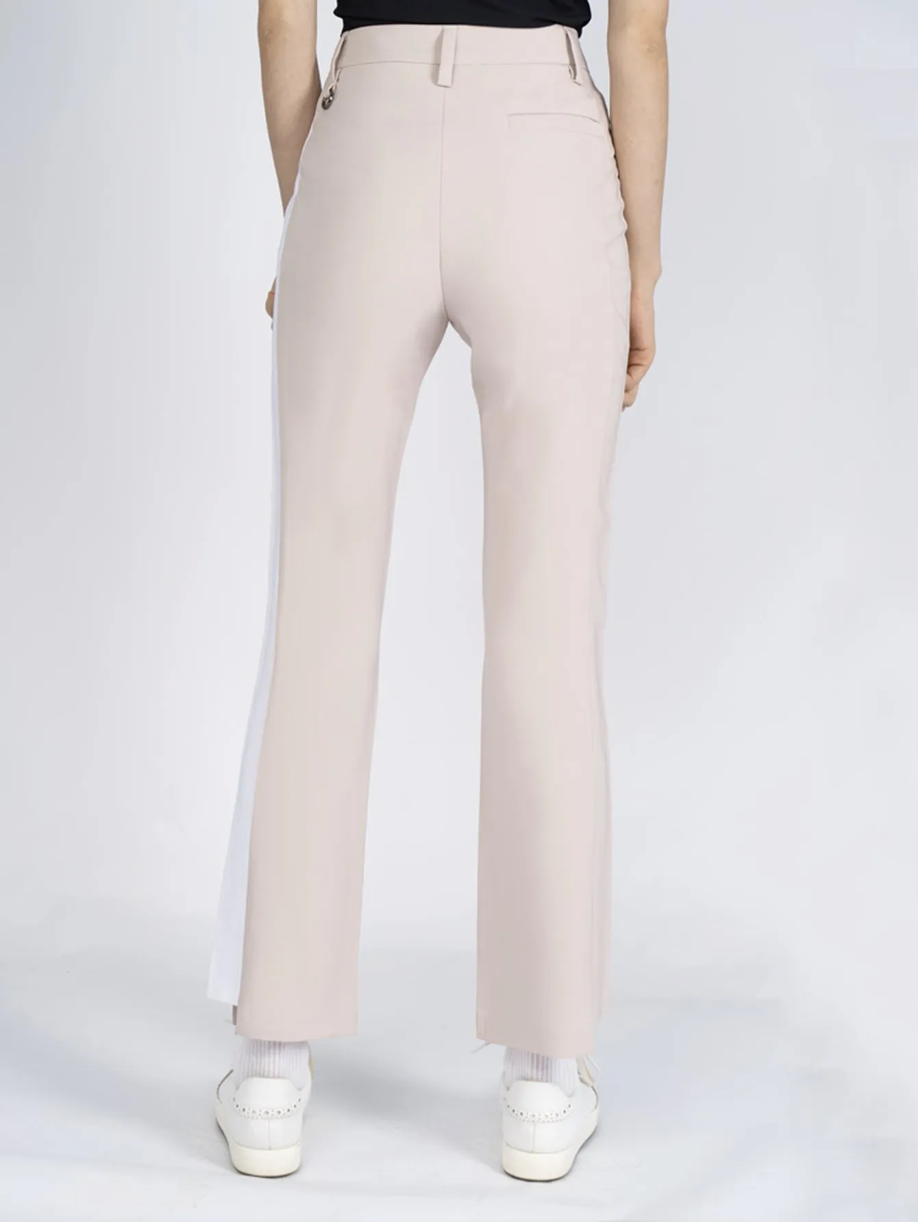 Women's Golf Long Pants, Color Block, Comfortable, High Waist, Slim Fit, Stretchy, Suitable For Spring, Summer And Autumn